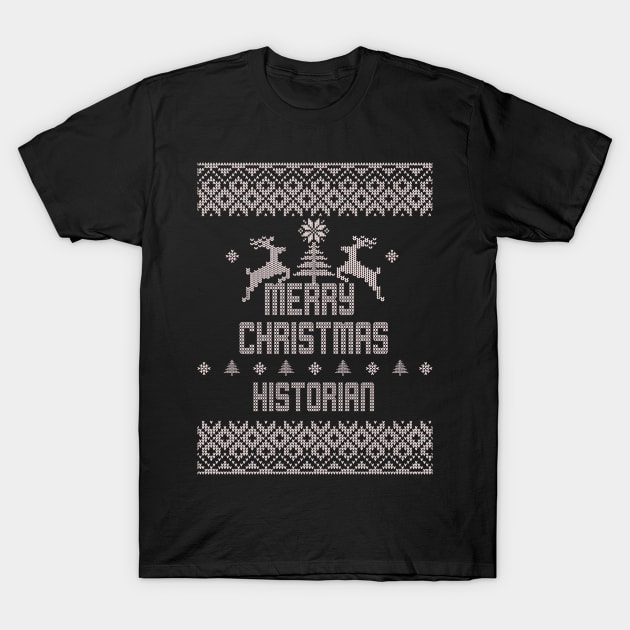 Merry Christmas HISTORIAN T-Shirt by ramiroxavier